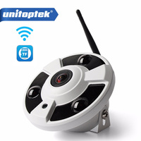 HD 1080P WIFI IP Camera Wireless Audio CCTV Wi-Fi Cam Fisheye 180 / 360 Degrees Panoramic Cameras TF Card Slot APP CamHi