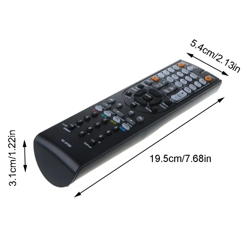 RC-879M Remote Control for Onkyo AV Receiver TX-NR535 TX-SR333 HT-R393 HT-S3700 Dropship