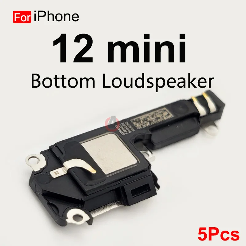 5Pcs/Lot For iPhone 12 mini / 12 / 12Pro / 12 Pro Max 12ProMax Bottom Speaker Loudspeaker Replacement Parts