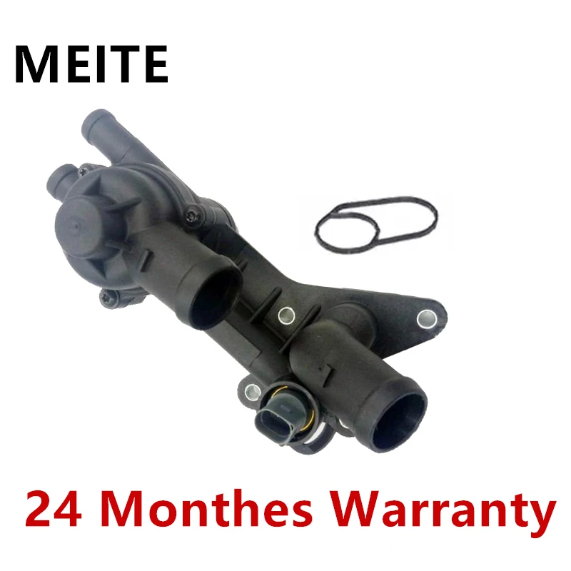 03C 121 111B 03C121111 03C121111T Thermostat Cooling Housing Assembly For Audi A3 VW Eos Golf Mk5 Jetta Seat Skoda 1.4TSI/1.6TSI