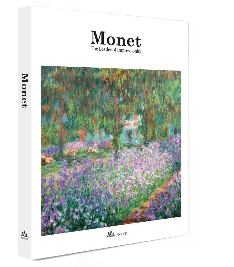 New Monet's Sketches and hand-drawn manuscripts Monet Album Works Collection Book