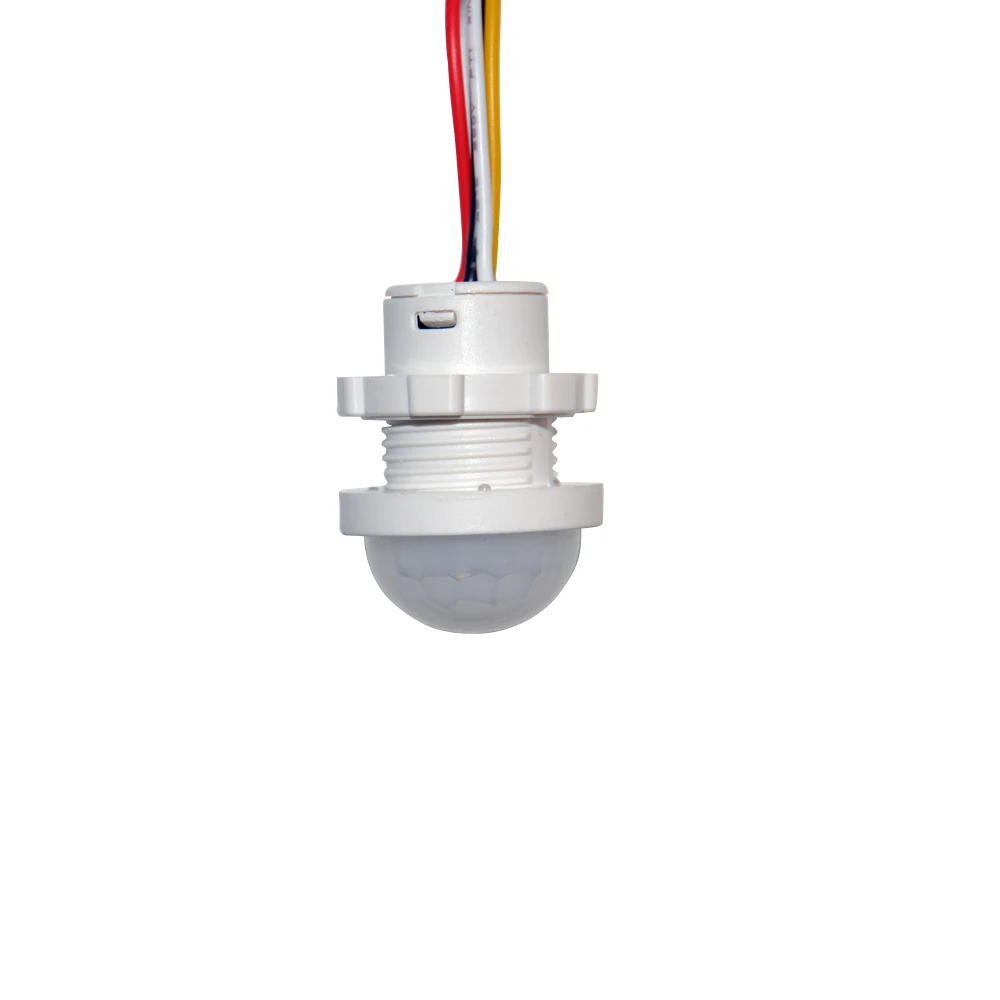 Super Mini 12Vdc Infrared Detector Small Size Ceiling Motion Sensor NO Signal Movement To NC Silence Output Not Relay