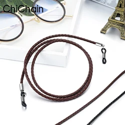 Handmade Rope Chain Glasses Chain for Women Lanyard Leather Hanging Neck Eyeglasses Hold Straps Cords Wholesale