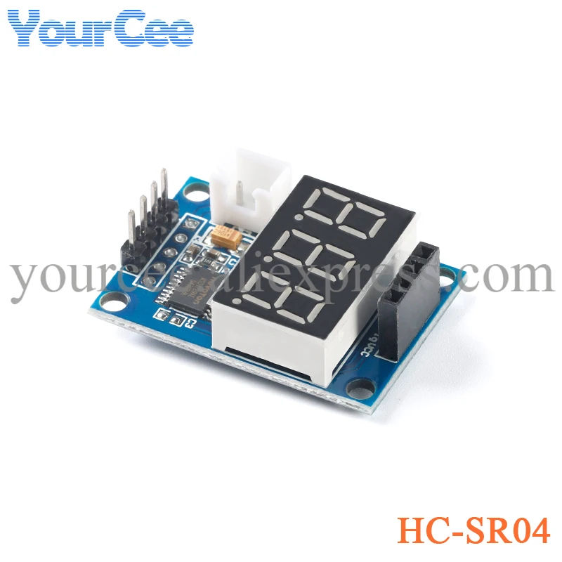 HC-SR04 Distance Ranging Sensor Module Ultrasonic Wave Detector HCSR04 HC SR04  Test Board Bracket for Arduino