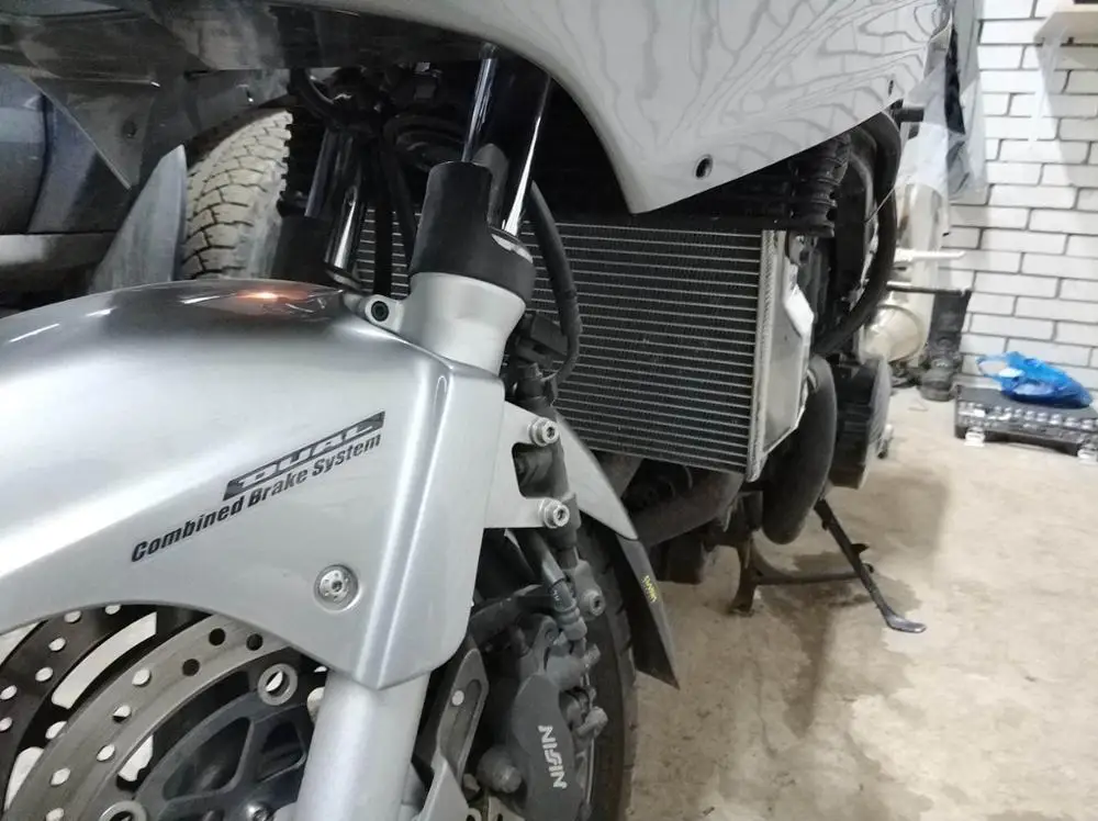 BIKINGBOY Für DL 650 V-Storm 04 05 06 07 08 09 10 11 12 13 14 15 16 17 18 19 20 21 22 23 24 DL650 Motor-Kühler – Detail 14