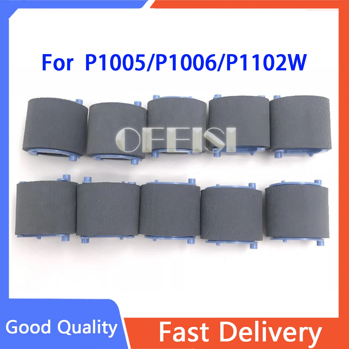 100X RC2-1048 RL1-2593 pick up roller for HP P1005/P1006/P1102W/M1217/P1102/M1216/M125A/127MFP/M1132 /M1212/M106/Canon 3018/3108