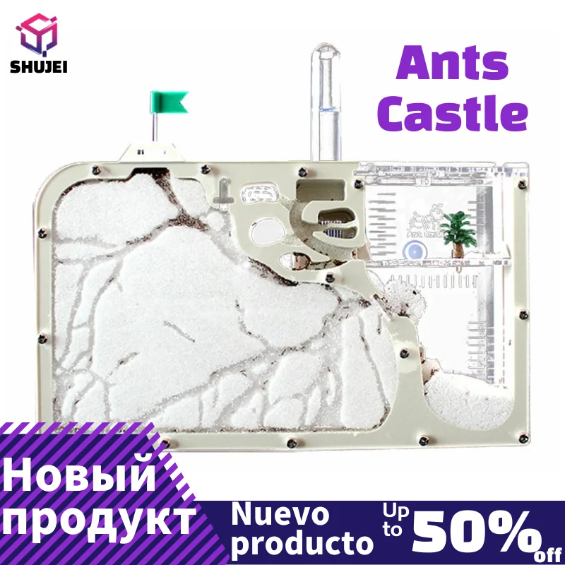 Ant Farm Children's Educational Toys Castle Nest Workshop Household Ant Sand Underground Children's Toy Science Set 2022 New