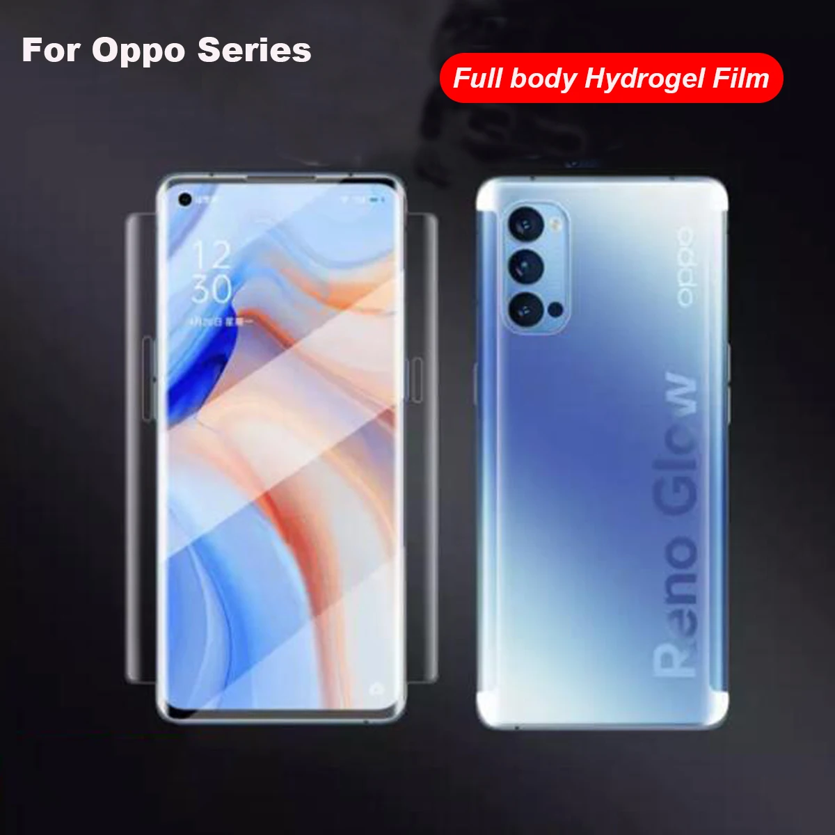 

Full body Hydrogel Film for Oppo Reno 8 pro+7 6 5 4 3 pro Realme GT X7 Pro Find X3 pro X2 Pro screen Protector Protective Film