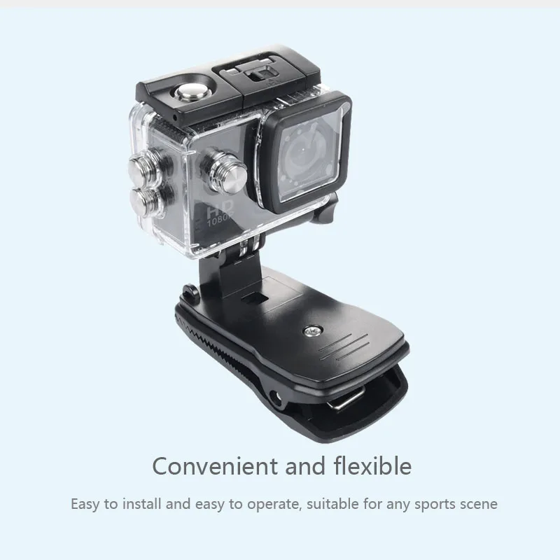 KFFTWWX for Gopro Hero 12 11 10 9 8 Black 7 6 5 4 3 Accessories 360-Degree Rotation Clip for YI 4K SJ4000 DBPOWER AKASO EKEN H9R