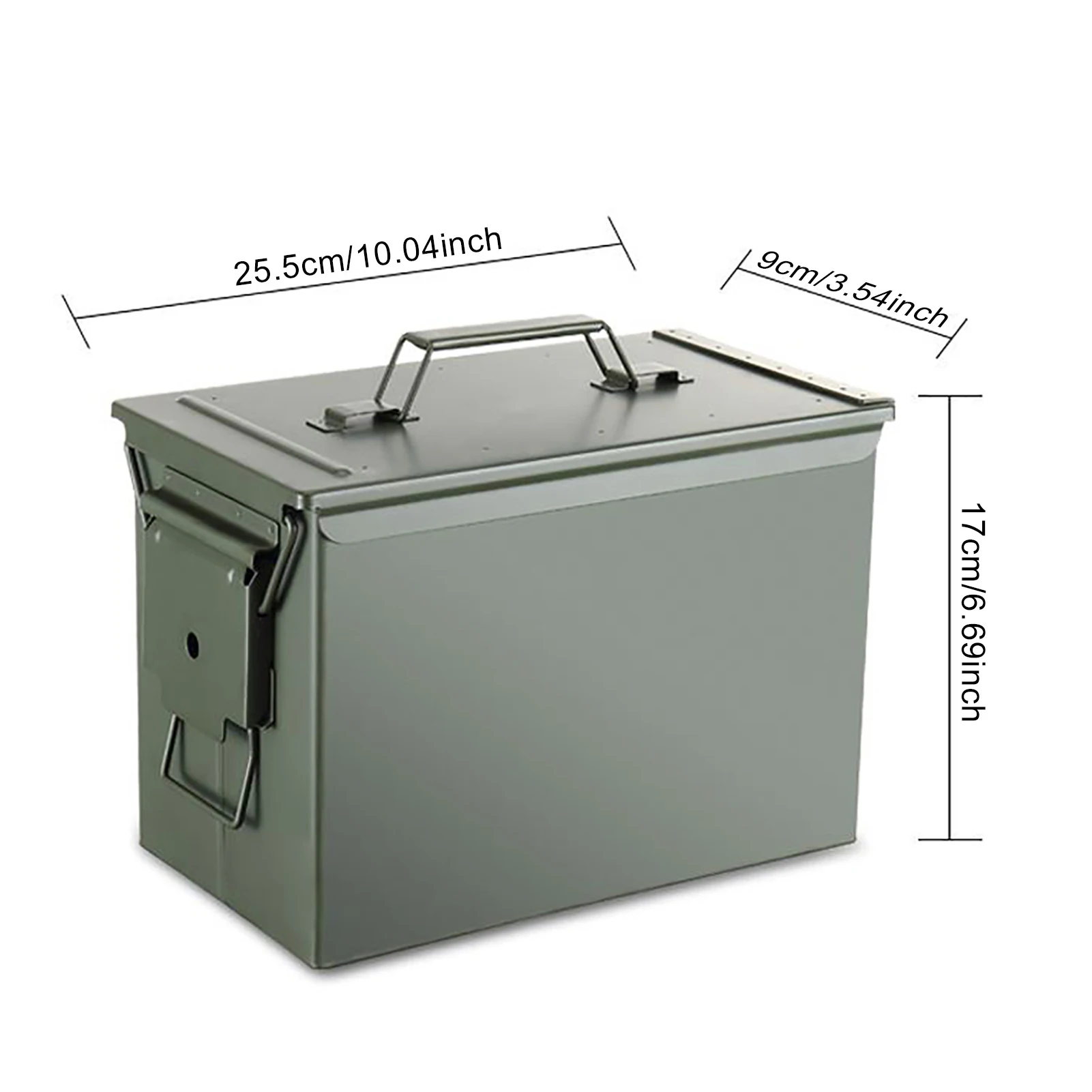 Lithium Battery Explosion-proof Box Foreign Trade Toolbox Protection Metal Box Waterproof And Fireproof