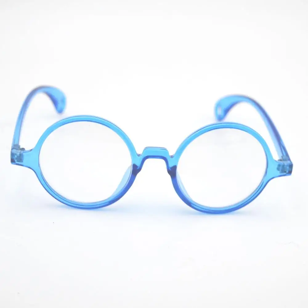 High Quality Round Blue Heart Diffraction Glasses \