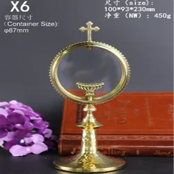 Ostensorium Monstrance reliquary Catholic souvenir gift of exquisite grace Christ jesus jesu Catholicism communion wafer