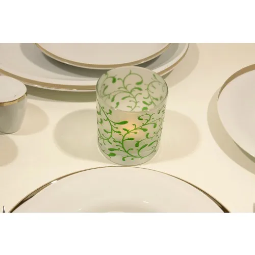 Arte Home Amore Green Candle Holder