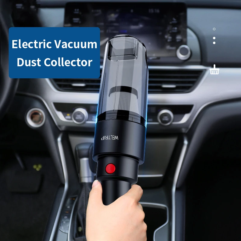 

Handheld Vacuum Cleaner Powerful Cordless Cyclone Suction Portable Rechargeable Vacuum Cleaners Portable for Car Home Pet Hair