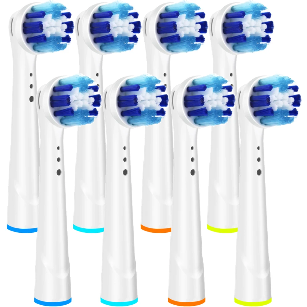 8Pcs Replacement Brush Heads for oral b toothbrush gum care precision control head ultra soft  eb20 brush head