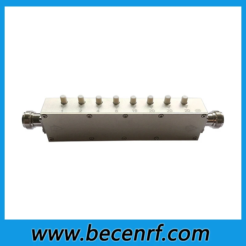 Free Shipping 90dB 50ohm 5W N K-K Female to N female RF Step Variable Attenuator DC-3G adjustable attenuator Connectors 5 Watt