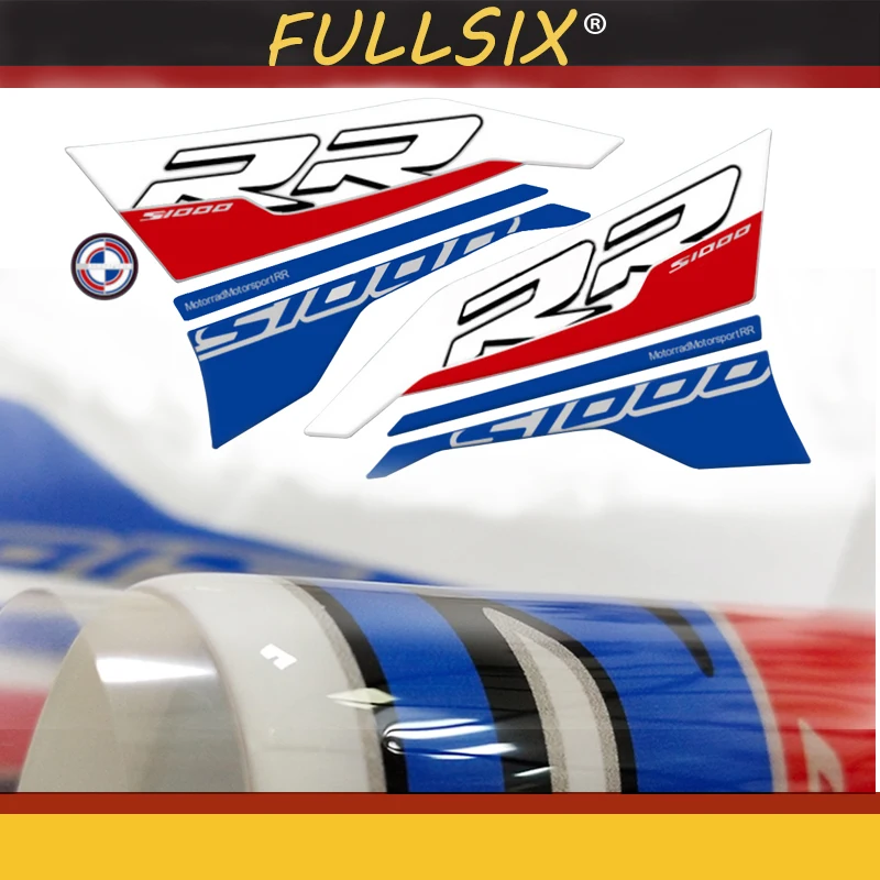 

New 3D Gel Motorcycle Front Fairing Sticker Protector Number Board Moto Engine Vehicle decals for BMW S1000RR 2019 s1000 rr