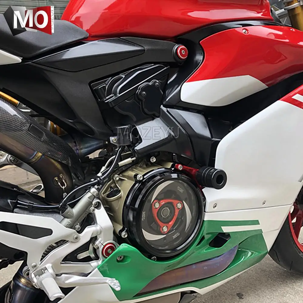 For Ducati SUPERBIKE 955 Panigale V2 2020 955Panigale Motorcycle Aluminum Decoration Frame Hole Cap Cover Plug Bolts Protector