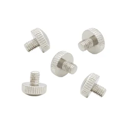 5Pcs vite per anello di trazione per tromba viti in argento per tromba anello per dito scorrevole accessori per strumenti musicali in ottone parti di ricambio