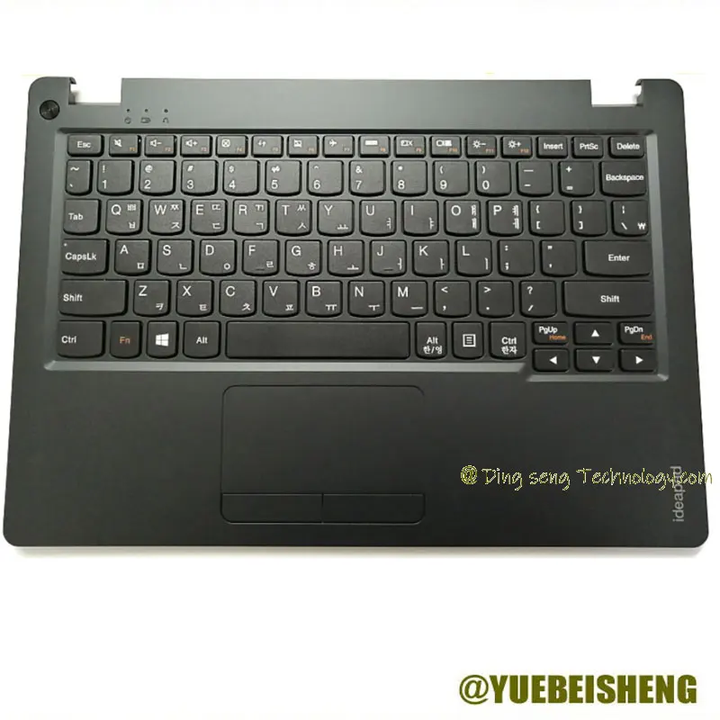 

YUEBEISHENG NEW For Lenovo ideapad 110S-11 110S-11IBR Palmrest Korean keyboard Upper Cover Touchpad 5CB0M53588