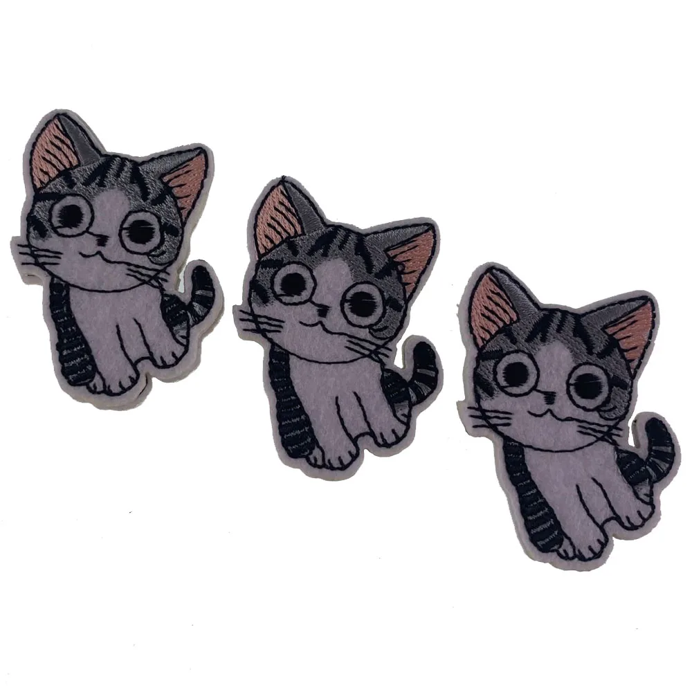 5Pcs Animal Cute Rabbit Embroidered Patches For Clothing DIY Iron On Patch On Kid Clothes Sewing Stickers Craft Accessories