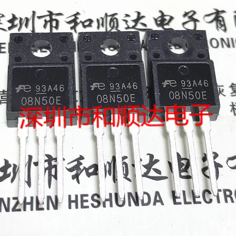 10PCS   FMV08N50E 08N50E TO-220F 500V 8A