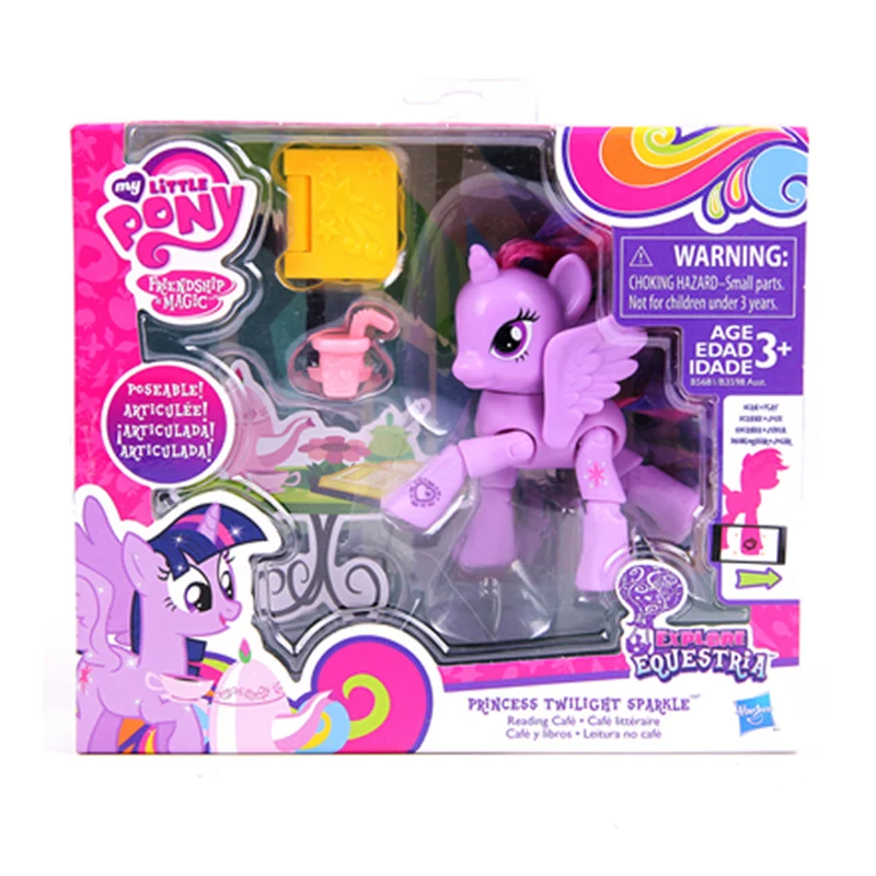 My Little Pony Mary's vivid pony lila mond wolke schatz mädchen der spielzeug montieren wählt kinder geschenk spielzeug