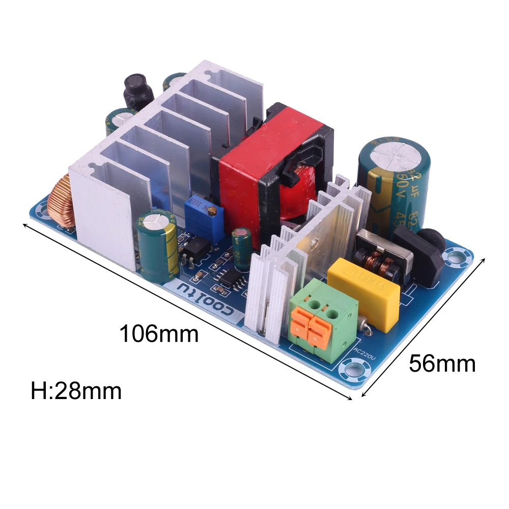 AC-DC konwerter AC 110V 220V do 10V-18V/8A 1.5V-17V/4A 96W moduł zasilania Dua regulowany moduł obniżający Buck