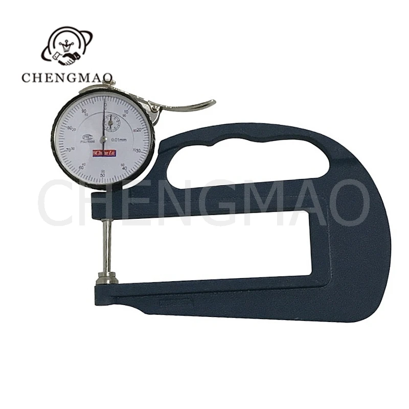 BC02 BC04 BC05 BC06 0~10mm 120mm Micrometer Mini Thickness Gauge Meter For Rubber Paper