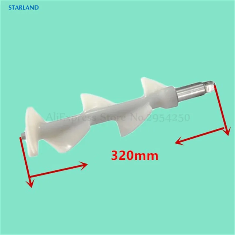 1Pcs Beater Rod Of Commercial Ice Cream Maker Accessory Fitting New Scraper Auger For Machine With 1.6L Refrigerating Cylinder