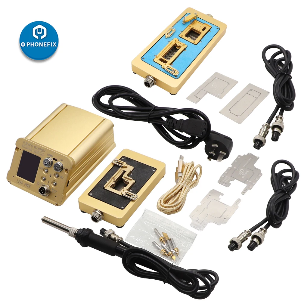 WL HT007 Pre-Heating Soldering Station Motherboard Tin Planting Layered Heating Table for iPhone 16 15 14 13 12 11 Pro Max