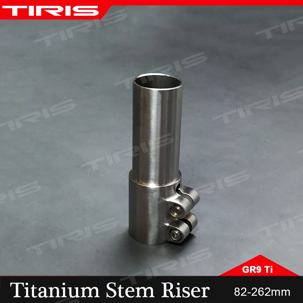 TIRIS-ZGQ1 Titanium Stem Heighten Riser Fork Steer Tube Extender