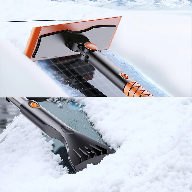 2021 Portable Car Snow Removal Tools Multifunctional Telescopic Snow Shovel Detachable Practical Snow Brush for Car