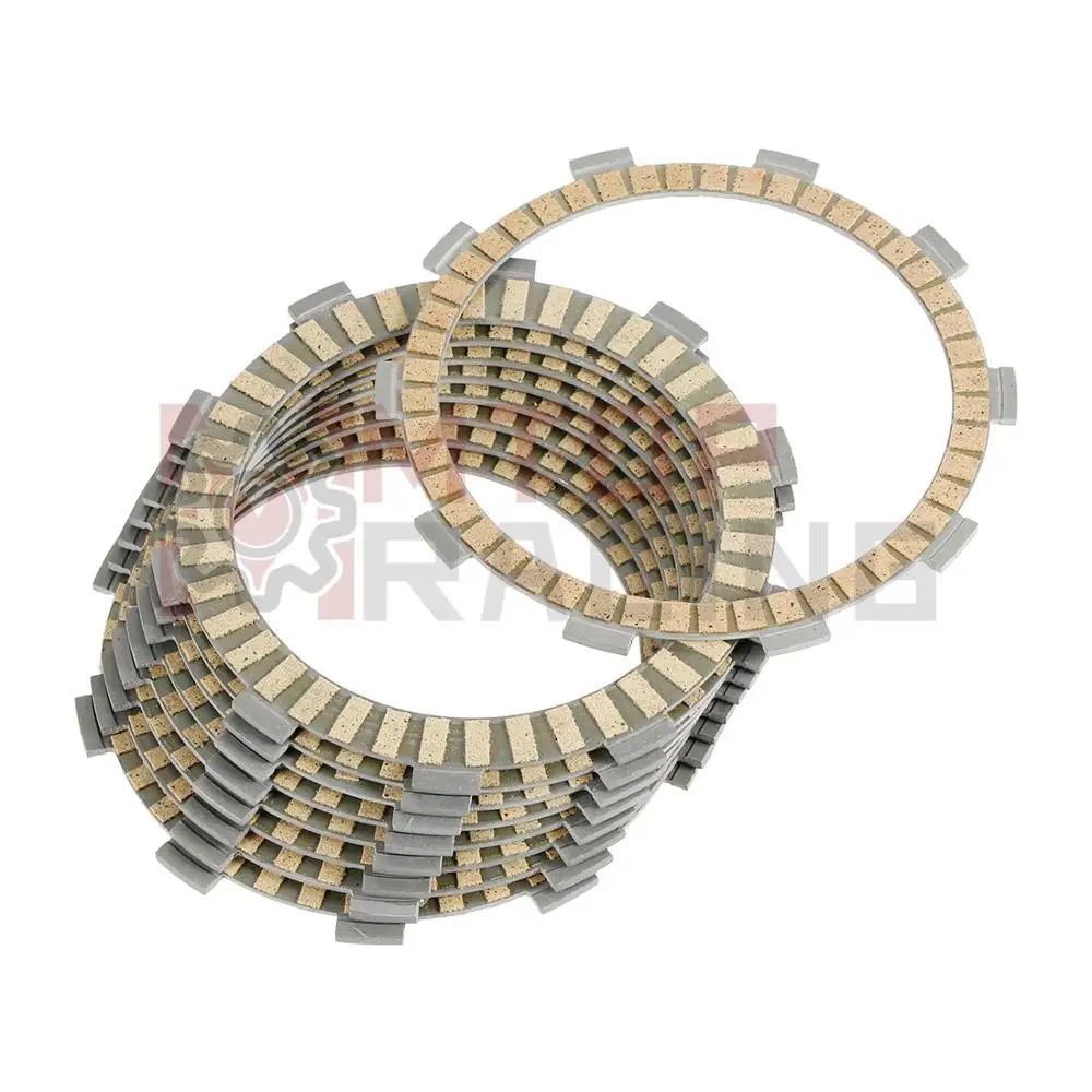 Clutch Friction Disc Plates For Honda VF750C Magna 1994-2003 VF750CD 1995-96 VFR750F 1986-1997 VFR800Fi 1998-1999 CBR900RE 2001