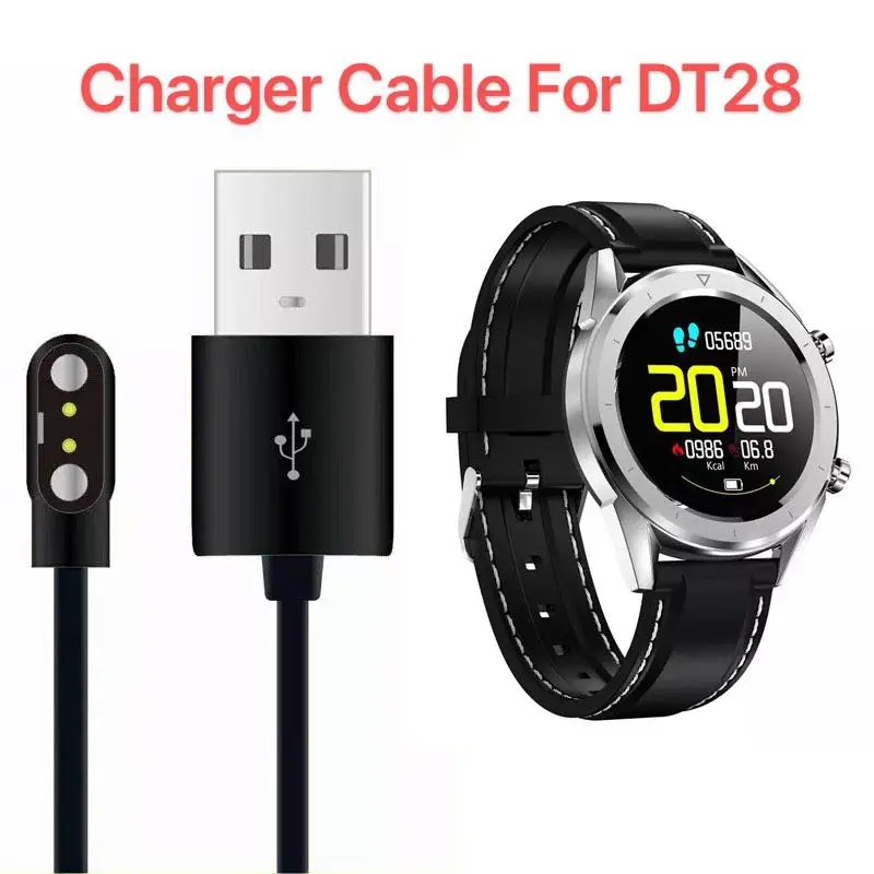 Original charger for DT28 DT68 DT78 smart watch smart USB charger for DT28 DT68 DT78 smart watch cable Magnetic Charging Cable
