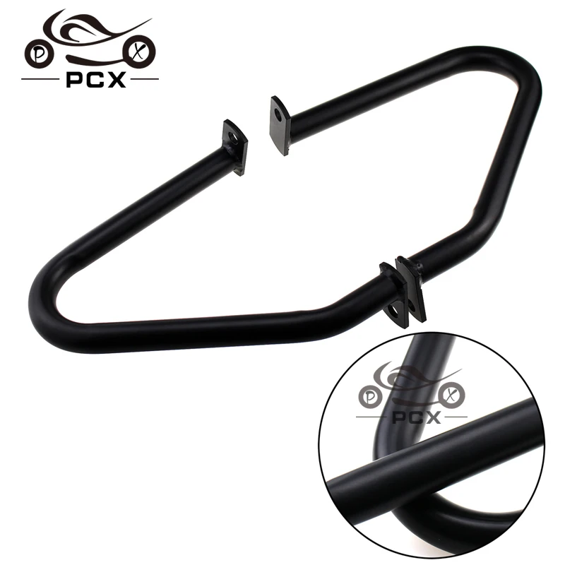 For Triumph Bobber Bonneville T100 T120 Street Twin Cup Thruxton 1200 R Engine Guard Crash Bar 2016 2017 2018 2019 2020 2021