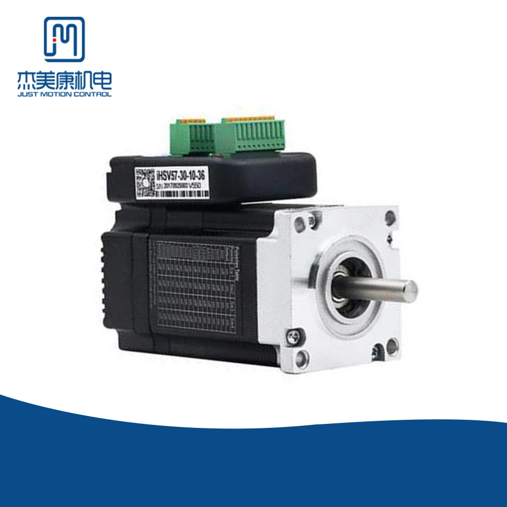 

JMC 100W NEMA23 3000rpm 36VDC 0.29Nm Integrated Servo Motor with Drive 0.29Nm 36vDC 6.0A 57x76mm IHSV57-30-10-36