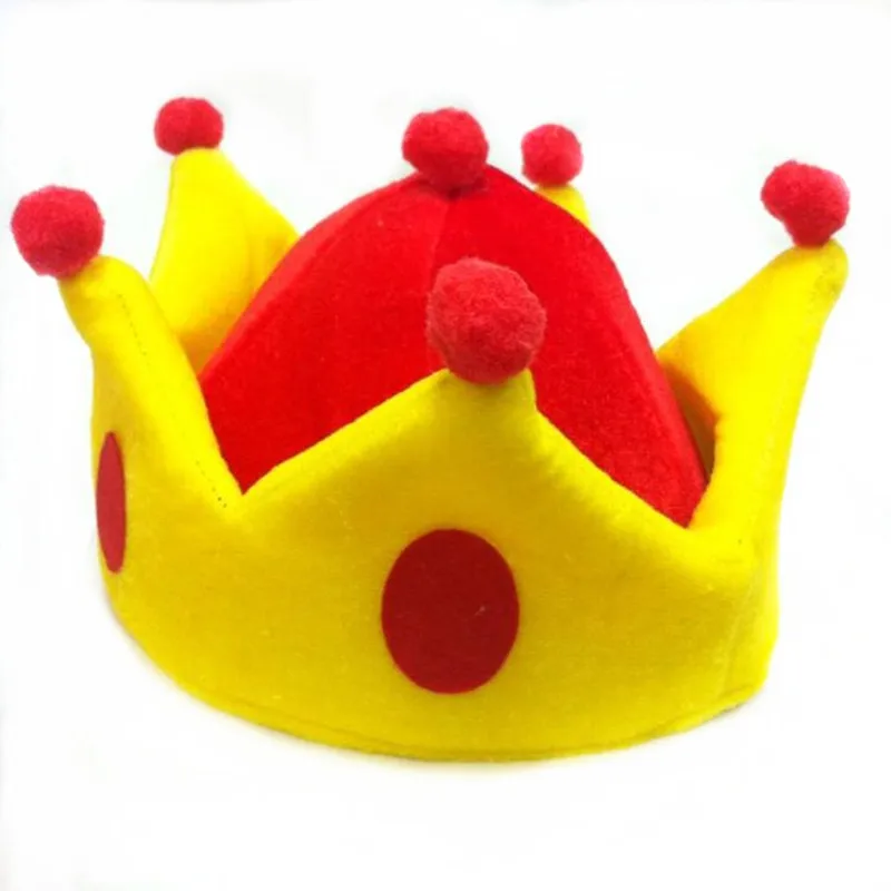 

Creative Crown Hat Kids Children Prince King Cosplay Props Party Hats Caps Headwear Decor Costume Christmas Halloween