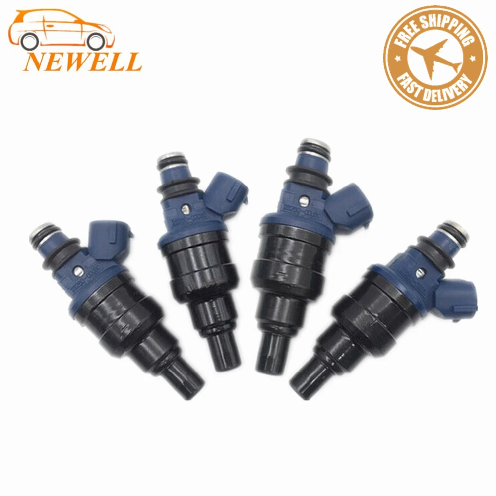 

4pcs 23250-02030 23209-02030 Fuel Injector Nozzle For 92-97 Toyota Carina E AT190 4AFE AT191 7AFE 2325002030 2320902030