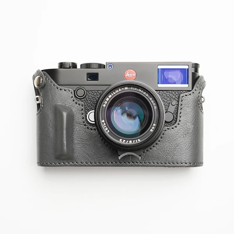 Mr.Stone voor LEICA M10 cameratas beschermhoes bodysuit Lecia m10 camera handgemaakt echt leer