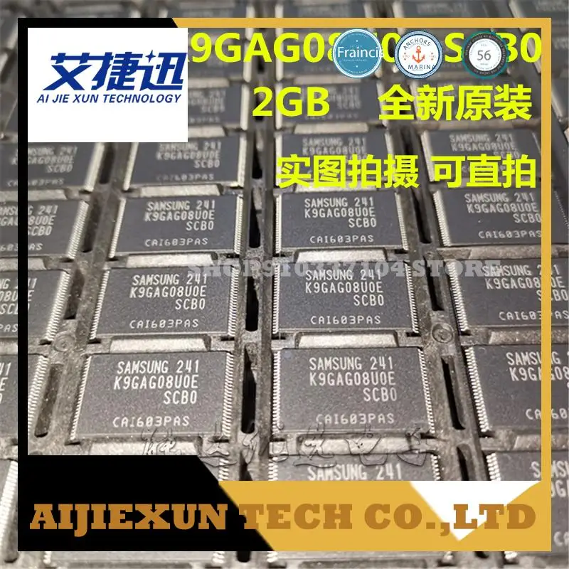 

5pcs/lot K9GAG08UOE-SCBO K9GAG08U0E-SCB0 flash Memory IC CHIPS NEW AND ORIGIANL