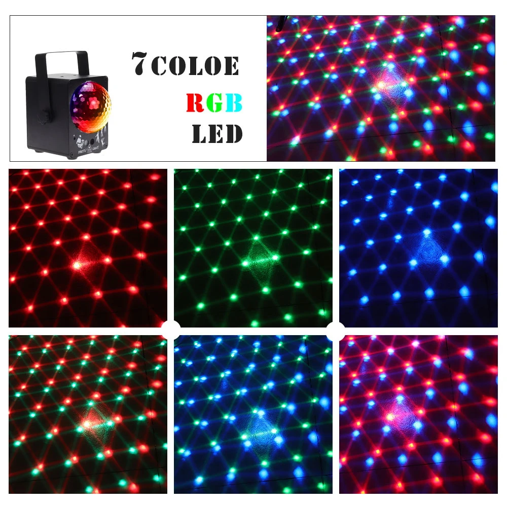 Tremblay LED Disco Laser Light RGB  Projector Stage Party Lights DJ Lighting Effect for Home Wedding Christmas Decoration