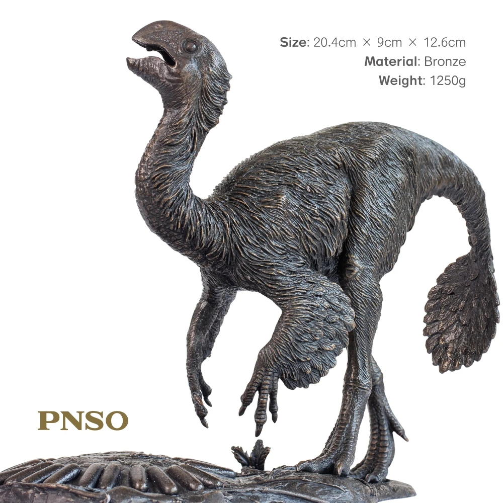 Pnso esculturas de arte científica, da zhao chuang & yang galeria, shanshan, gigantoraptor