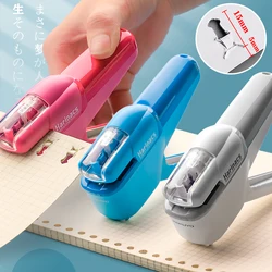 1pc Japan KOKUYO Harinacs Stapler-free Stapler Color Hand-held Stapler  School&Office Stationery Supplies