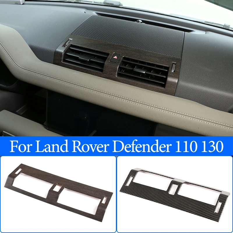 

For 2020-2024 Land Rover Defender 110 130 ABS central control air outlet decorative frame stickers Interior accessories