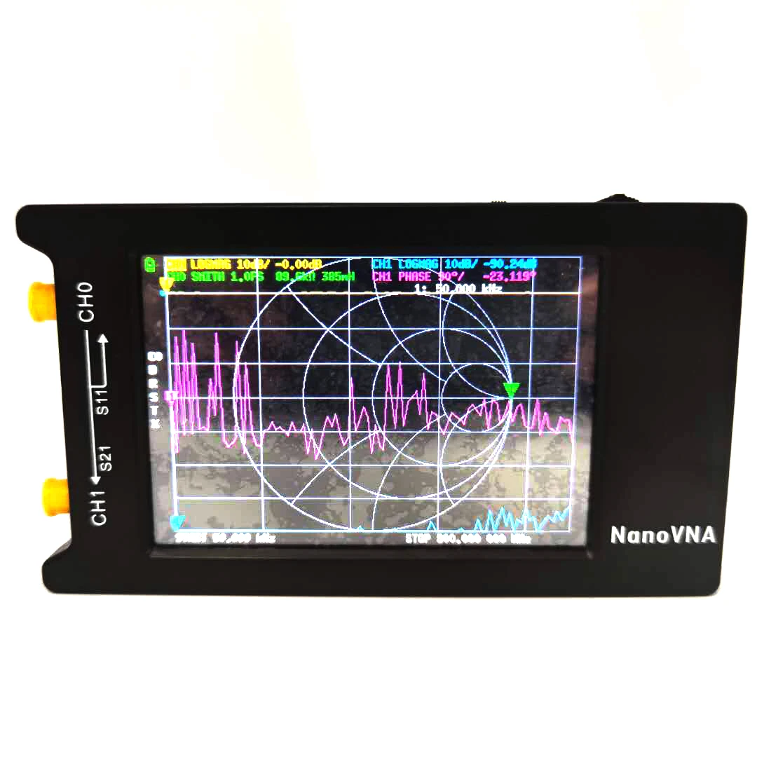 Imagem -02 - Nanovna h4 Antenna Network Analyzer em Microsd Ondas Curtas mf hf Vhf Uhf Talento Novo 2023