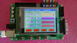 AD9959 200Mhz DDS Signal Generator + TFT LCD Development board  GD32F103