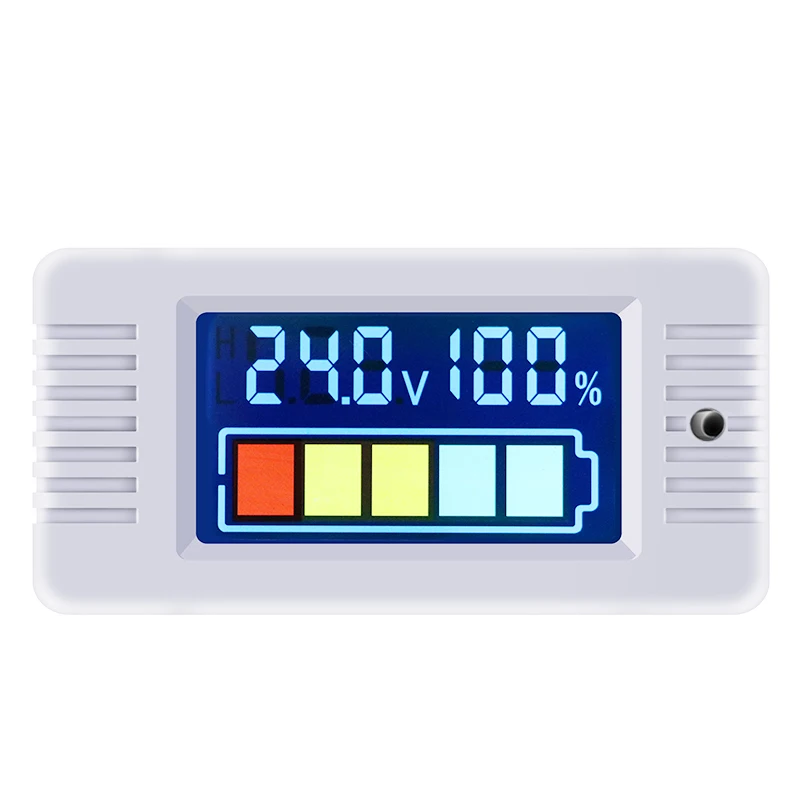 Battery Capacity Indicator 12V 24V 36V 48V 60V 72V 0-100V Li-ion Lead acid Battery Tester with LCD Digital Voltmeter