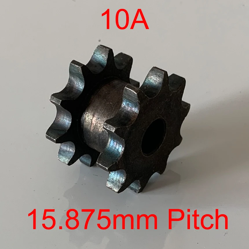 

10A 16 17 18 19 20 Tooth Pilot Bore 15.875mm Pitch Double Two Row Simplex Convey Gathering Gear Chain Drive Sprocket Wheel Plate