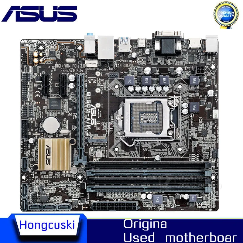 

LGA 1151 For Intel B150 motherboard For ASUS B150M-A/M.2 Socket LGA1151 DDR4 SATA3 Desktop motherboard